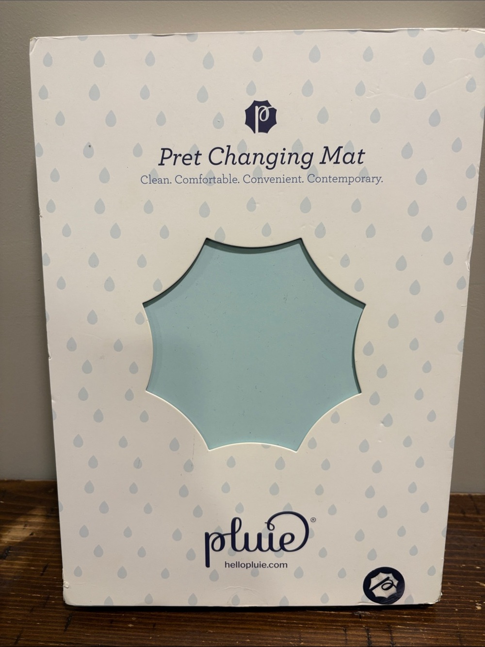 Pret Changing Mat - Light Blue Wall Decor Accent